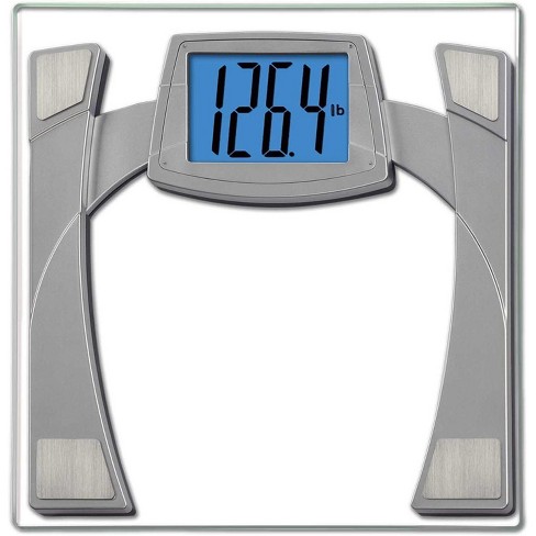 EatSmart Precision Digital Bathroom Scale, Silver