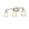 Millennium Lighting Amberle 3 - Light Vanity in  Brushed Nickel - 2 of 4