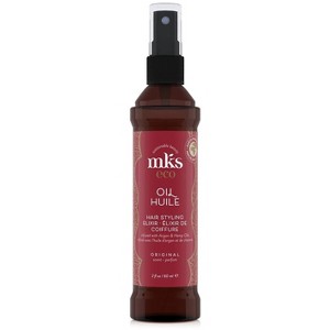 MKS eco Oil Huile Hair Styling Elixir (2 oz, Original Scent) Argan