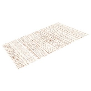 VEVOR Area Rug, 5 x 7 ft Large Washable Rug, Non-Slip and Tear-Resistant Soft Carpet, Pet Friendly Modern Area Rugs, Indoor Mat for Bedroom,Beige - 1 of 4