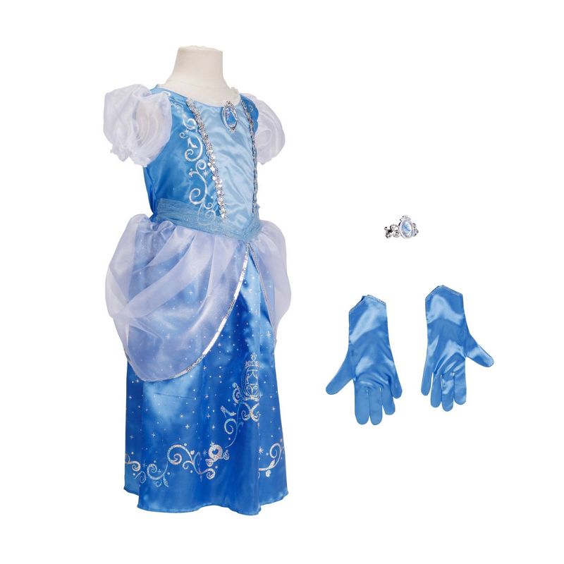 Disney Princess Cinderella Majestic Dress with Bracelet and Gloves, 3 of 5