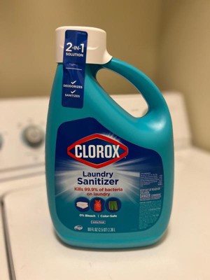 Clorox Laundry Sanitizer - 80 Fl Oz : Target