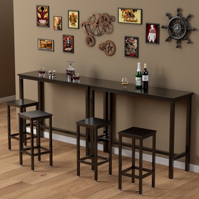 Bar Table With Stools Target, Bar Bench And Stools Set
