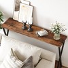 Whizmax 2-Tier Narrow Console Sofa Side Table for Entryway, Hallway, Living Room - 3 of 4