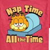 Men's - Garfield - Nap Time All The Time Short Sleeve Graphic T-Shirt - 2 of 4