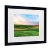 Trademark Fine Art - James McLoughlin Farmscape Photo V Matted Framed Art - 3 of 4