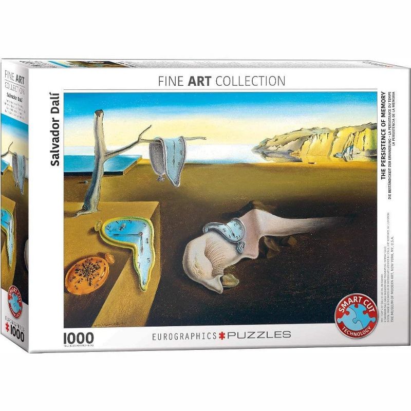 Eurographics Inc. The Persistence of Memory by Salvador Dali 1000 Piece Jigsaw Puzzle, 1 of 7