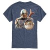 Men's - Star Wars - The Mandalorian Mando Portrait Short Sleeve Graphic T-Shirt - 2 of 4