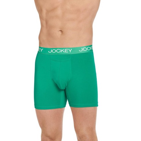 Jockey Life 100% cotton boxer brief medium, Men's Fashion, Bottoms