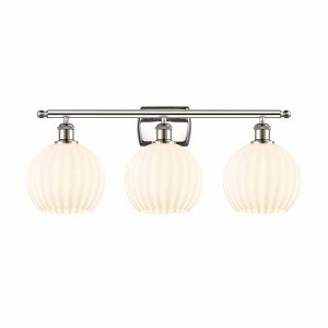 White Venetian - 3 Light Bath Vanity In Modern Style-11 Inches Tall and 28 Inches Wide - 1 of 1