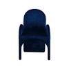 Meridian Furniture,Summer Velvet Dining Arm Chair, Set of 2 - 3 of 4