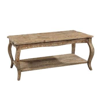 Rustic Reclaimed Coffee Table Driftwood - Alaterre Furniture
