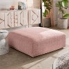HOMES: Inside + Out Povoa Modern Modular Square Ottoman - 2 of 4