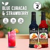 Syruvia Coffee Flavors Variety Pack: Blue Curacao & Strawberry 25.4 fl oz Syrup - 2 of 4