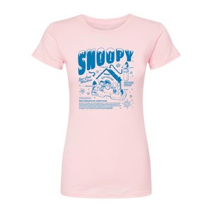 Women's - Peanuts - Snoopy Snocone Fitted Graphic T-Shirt - 1 of 2