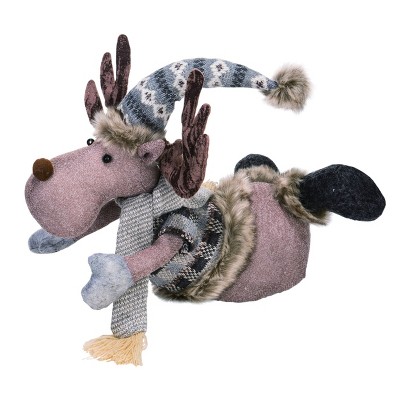 plush christmas moose