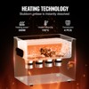 VEVOR 10L Ultrasonic Cleaner with Heater Timer & Basket, Professional Digital Sonic Cavitation Machine, 240W Cleaning Machine for Lab Tools, Silver - 4 of 4