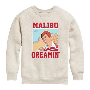 Boys' - Barbie - Ken Graphic Long Sleeve Fleece Sweatshirt - 1 of 4