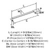 Amerock Balata Pull for Cabinets, Drawers, and Furniture - 3 of 4