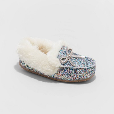 girls moccasin slippers