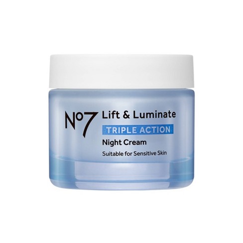 No7 Lift & Luminate Triple Action Night Cream - 1.69 fl oz - image 1 of 4