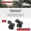 YAKIMA HandRoll Rooftop Mounted Kayak Rack for Vehicles with Heavy Duty Strap, Bow, and Stern Tie Down, Tool Free Installation, Set of 2 Kayak Rollers - 4 of 4