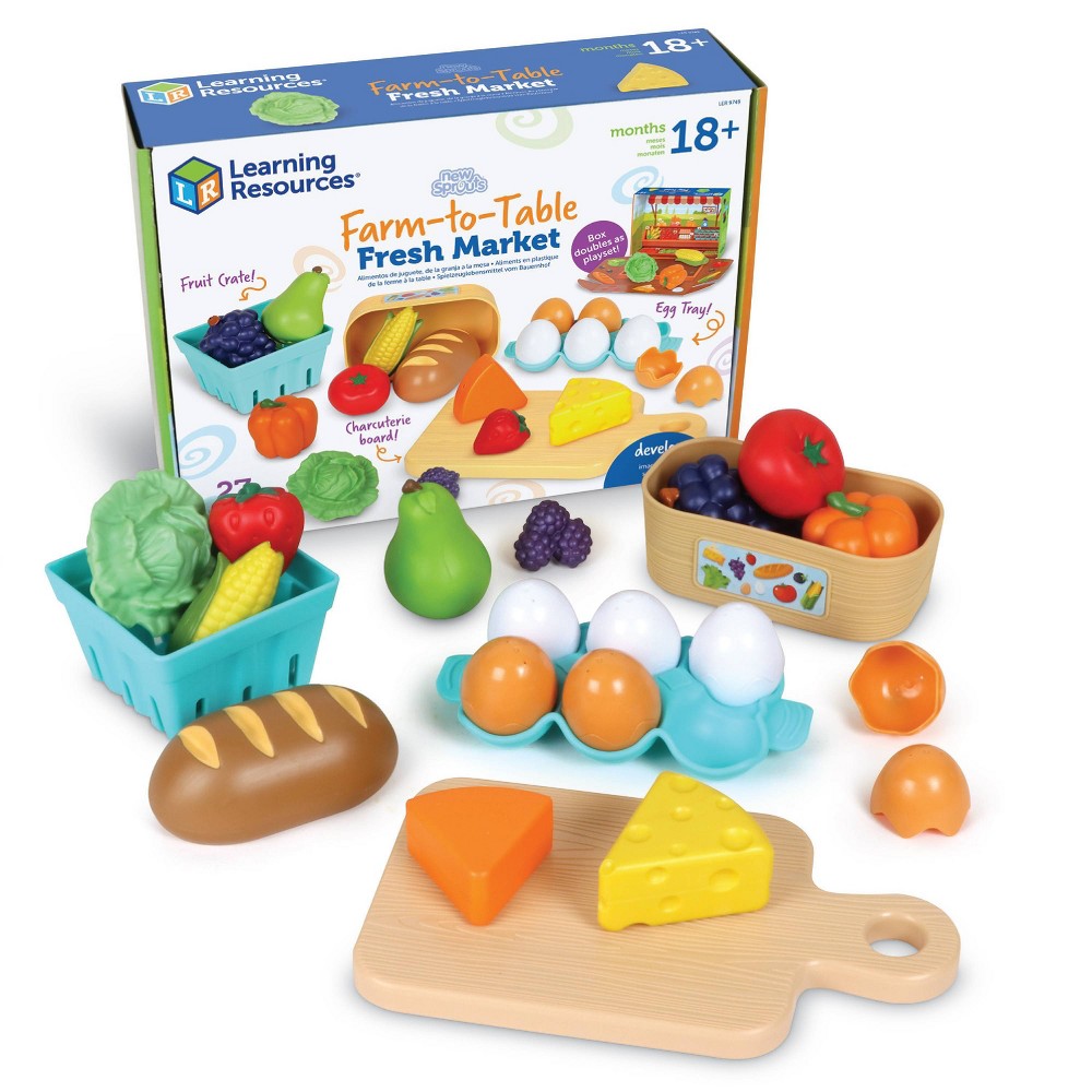 Photos - Other Toys Learning Resources New Sprouts Farm-to-Table Play Food 