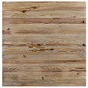 Attune Large Coffee Table Brown - Modway: Solid Pine Top, Iron Frame, Modern Farmhouse Style - 3 of 4
