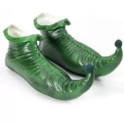 Forum Novelties Adult Green Elf Shoes