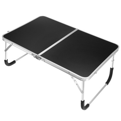 OUTWOLF Foldable Camping Table – Portable, Lightweight, Adjustable Height (20.9"/30.5"), With Carry Bag & Mesh Storage