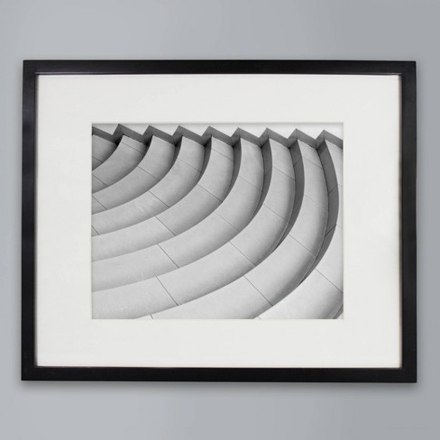 16 X 20 Matted To 11x 14 Thin Gallery Frame White - Threshold