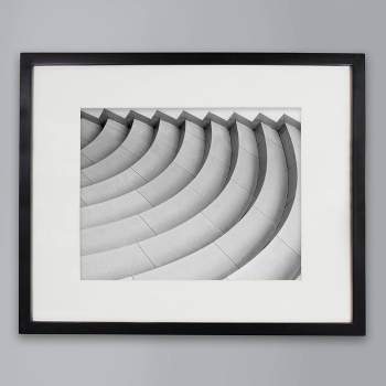 16" x 20" Matted to 11" x 14" Thin Gallery Frame Black - Threshold™