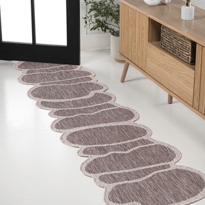 JONATHAN Y Jasper Modern Rustic Abstract Indoor/Outdoor Area Rug - 1 of 4