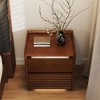 Lighted Nightstand with 2 Soft-Close Drawers, Fully Assembled for Bedroom - 4 of 4
