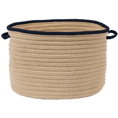 Colonial Mills Boat House Utility Basket, 14 by 10-Inch, Navy