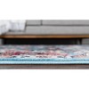 Unique Loom Narenj Birmingham Floral Indoor Woven Fringe Area Rug - 3 of 4