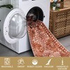 Faux Wool Modern Bohemian  Printed Area Rug Low Pile Non Slip Non Shedding Pet Friendly Machine Washable Carpet Perfect for Home Decoration - 4 of 4