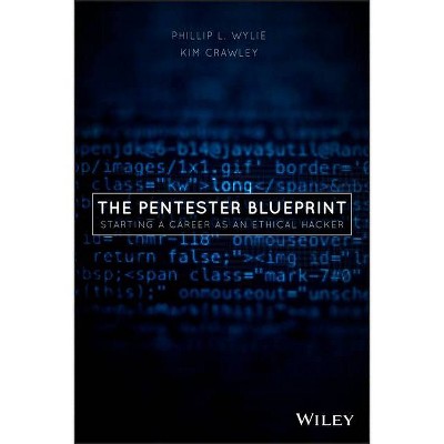 The Pentester Blueprint - by  Phillip L Wylie & Kim Crawley (Paperback)