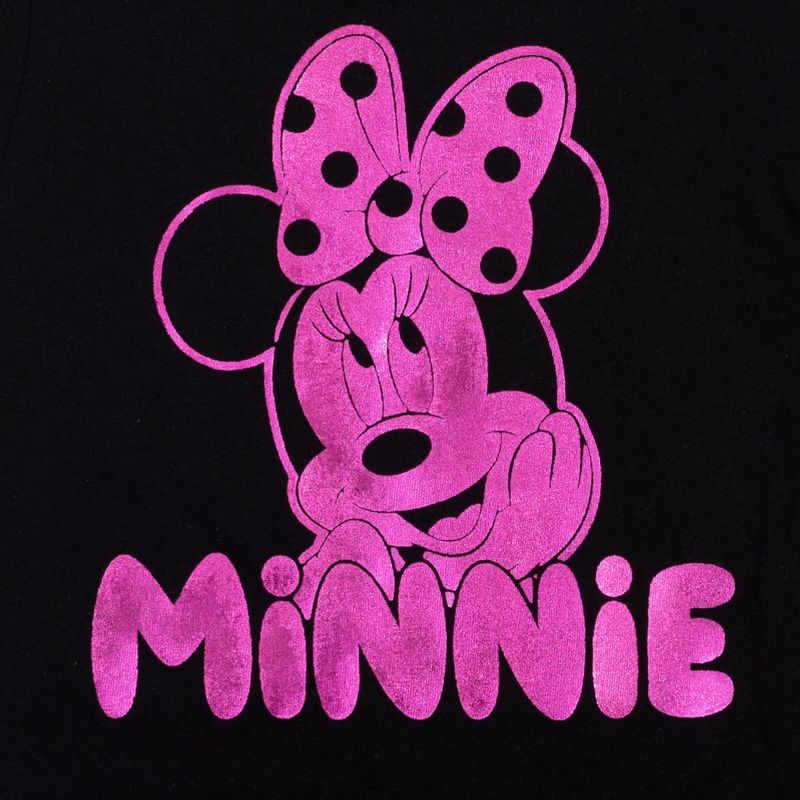 Disney Minnie Mouse Girls Pullover T-Shirt Toddler to Big Kid, 4 of 7