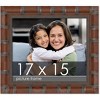 PosterPalooza | 17x15 Wide Bamboo Picture Frame, UV Acrylic, 4 Finishes - Brown, Black, Silver, and Natural - 2 of 4