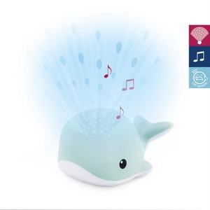 Zazu Kids Wally The Whale Sound Machine, & Projector, with Crib Mobile with T Strap - 1 of 4