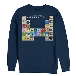 Men's Pixar Character Periodic Table Sweatshirt - 1 of 3