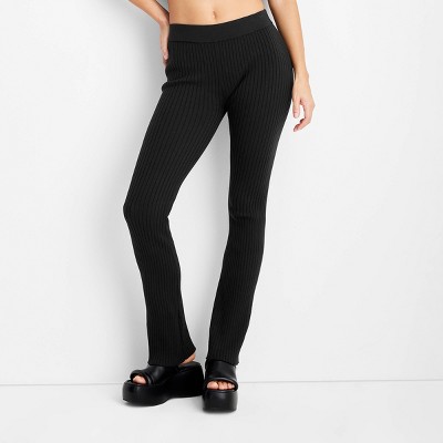 Women's High-Rise Ribbed Sweater Pants - Future Collective™ with Gabriella Karefa-Johnson
