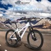 Gulches 24 inch Mountain Bike for Teenagers Girls Women,Shimano 21 Speeds with Dual Disc Brakes and 100mm Front Suspension, White - 2 of 4