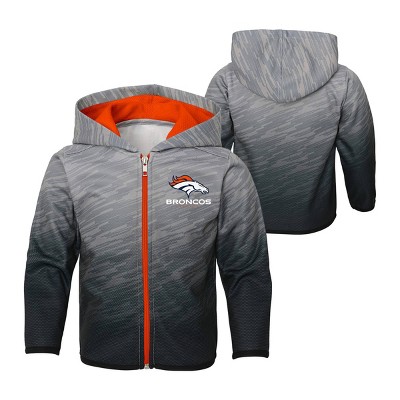 broncos full zip hoodie