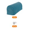 Unique Bargains Stretchy Anti-Slip Sofa Couch Armchair Covers with Pins 2 Pcs - 3 of 4
