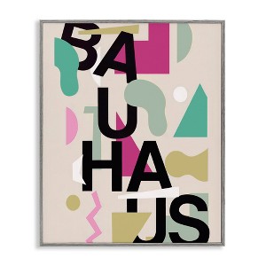 Stupell Industries Midcentury Modern Bauhaus Shapes Framed Giclee Art - 1 of 4