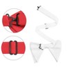 INSPIRE CHIC Men's Solid Color Satin Large Bow Tie 1 Pcs - 2 of 4