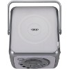 Jensen CD-555 White/Silver CD Bluetooth Boombox Portable Bluetooth Music System. - 3 of 4