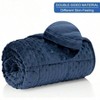 Weighted Blanket Queen 15lbs, 60x80 Navy Blue, Breathable for All Seasons - 2 of 4